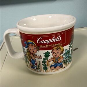 Vintage 1997 Campbell’s Kids Mug – Westwood – Collectible Soup Advertising